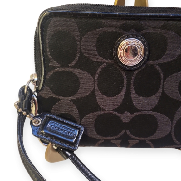 Coach Signature Wristlet Wallet - Picture 2 of 6